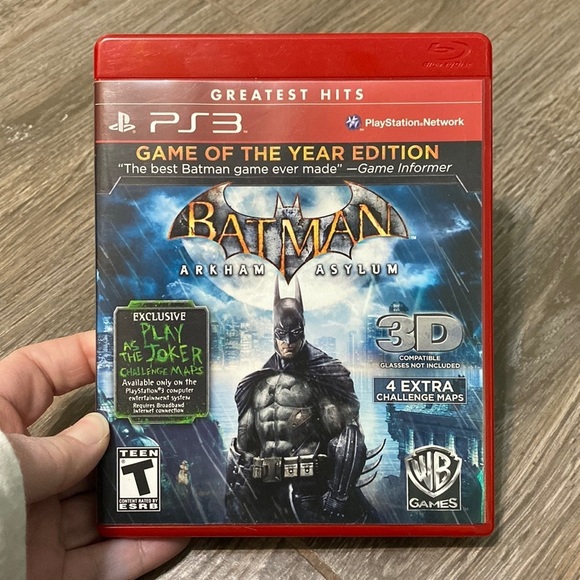 Sony Other - PS3 Batman Arkham Asylum Game Of The Year Edition